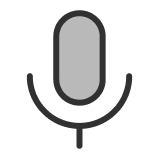 マイクのアイコン
